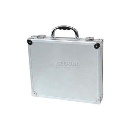 T.Z. Case International Inc. TZ Case, Business/Office Case, 13"L x 11"W x 2-1/2"H, Smooth Silver PKG-222-S